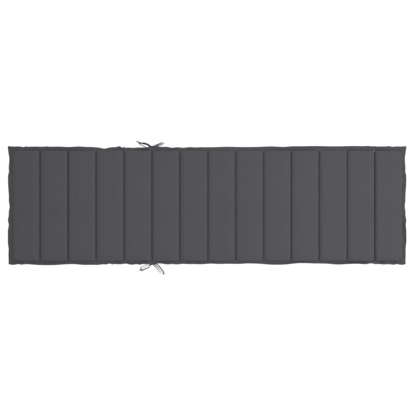 Perna de sezlong vidaXL, gri, 200X50 CM