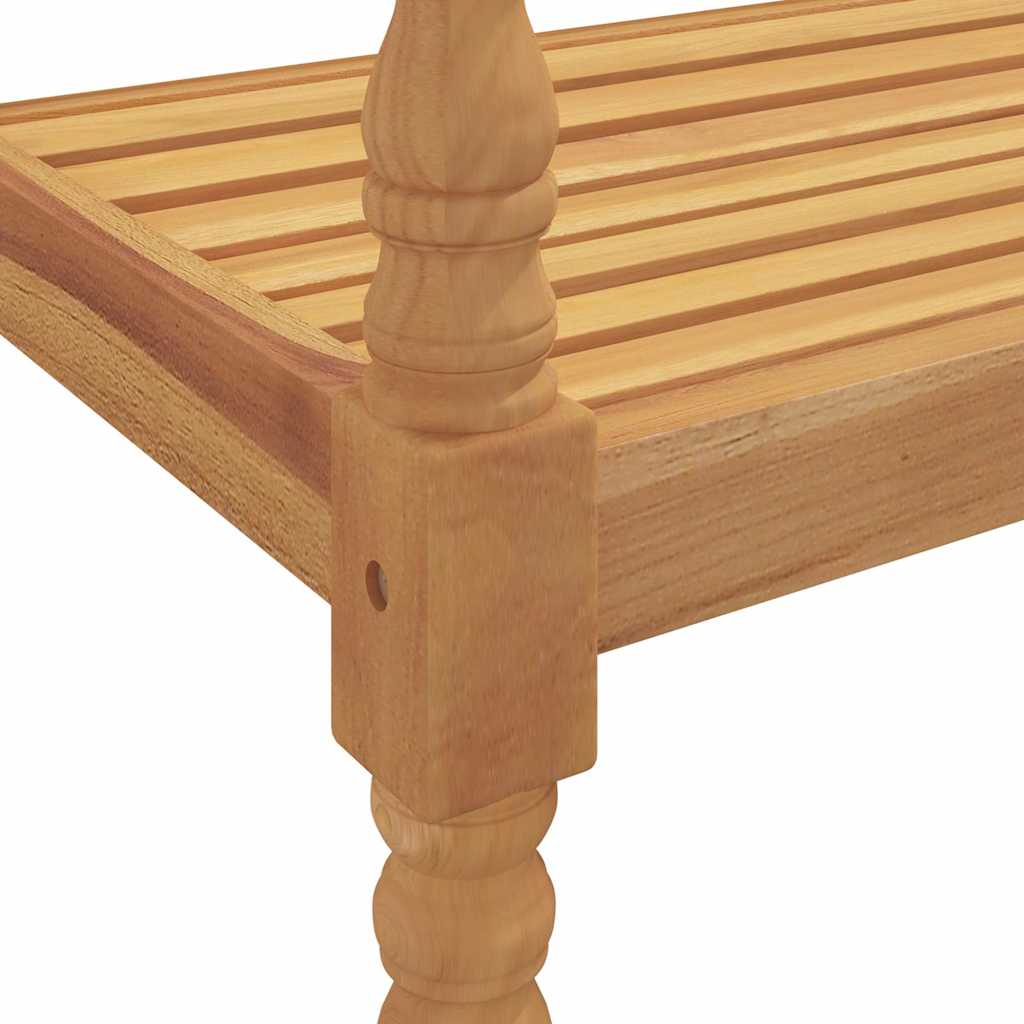 Bancă Batavia, 150 cm, lemn masiv de tec