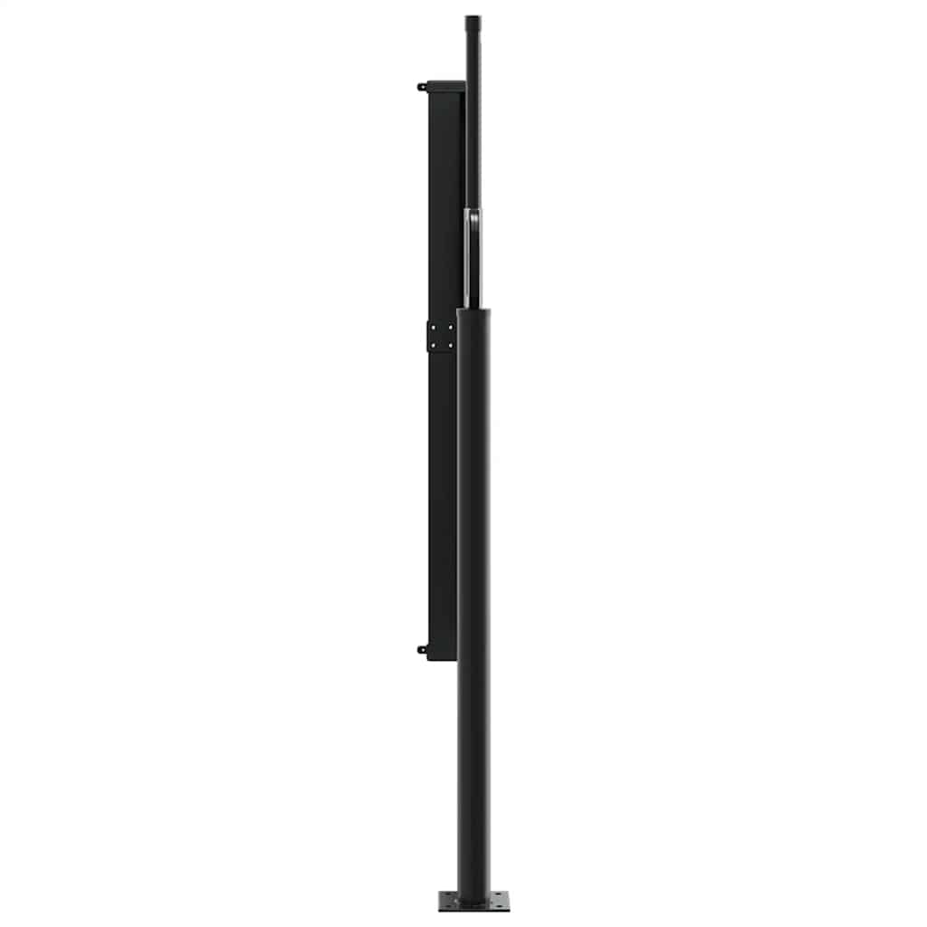 Copertină laterală retractabilă antracit 140x600 cm