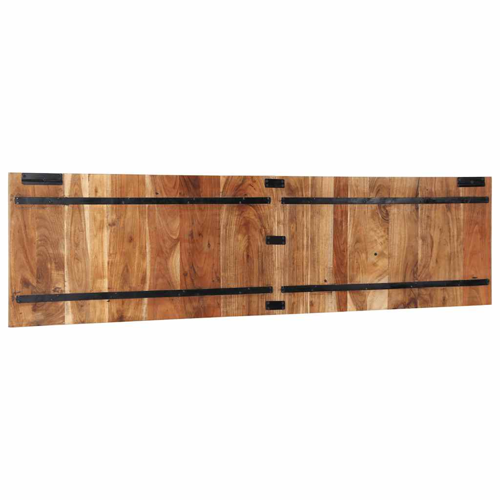 Tăblie de pat 200 x 80 x 1.5 cm din lemn masiv de salcâm