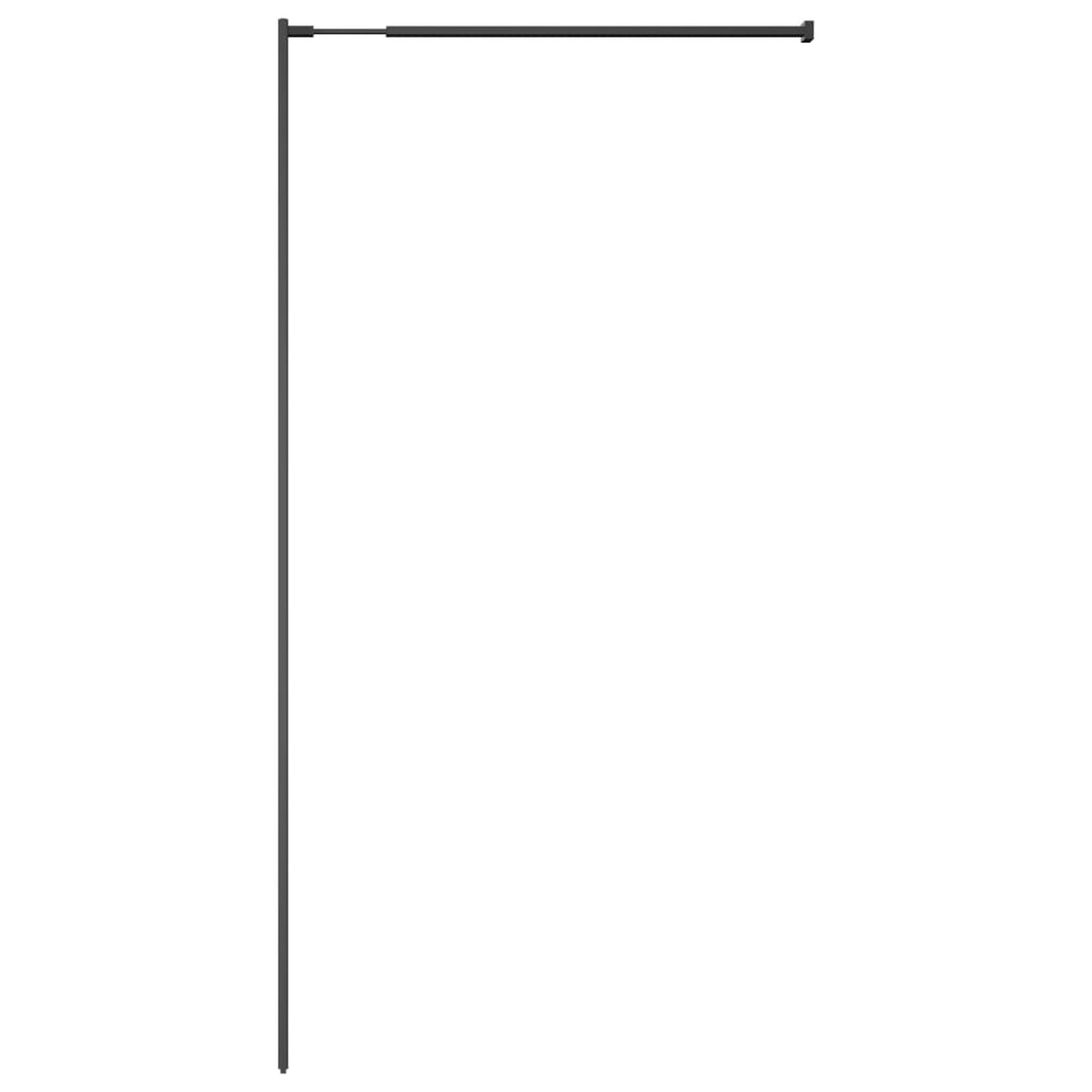 Paravan duș walk-in, 100x195 cm, sticlă securizată transparentă