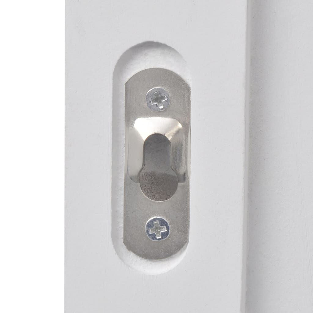 Cuiere de haine, 2 buc., alb