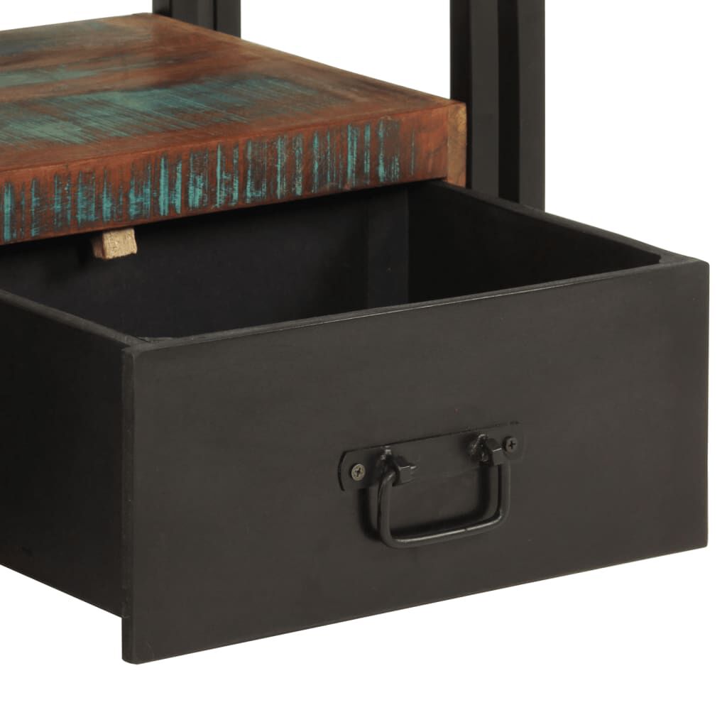 Comodă TV, 120 x 30 x 40 cm, lemn masiv reciclat