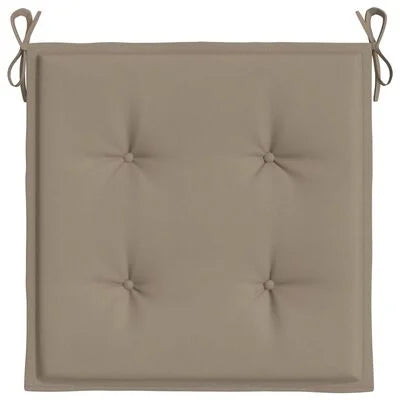 Perne scaune grădină 4 buc. gri taupe 50x50x4cm țesătură Oxford