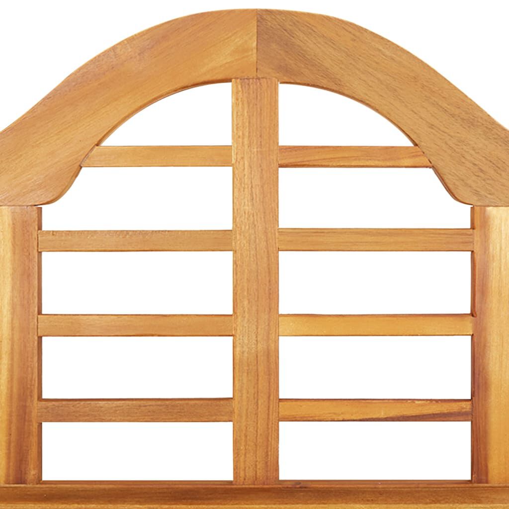 Banca de gradina, 125 cm, lemn masiv de acacia