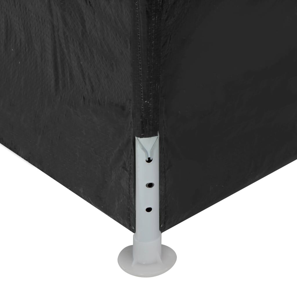 Cort de petrecere, antracit, 3 x 4 m