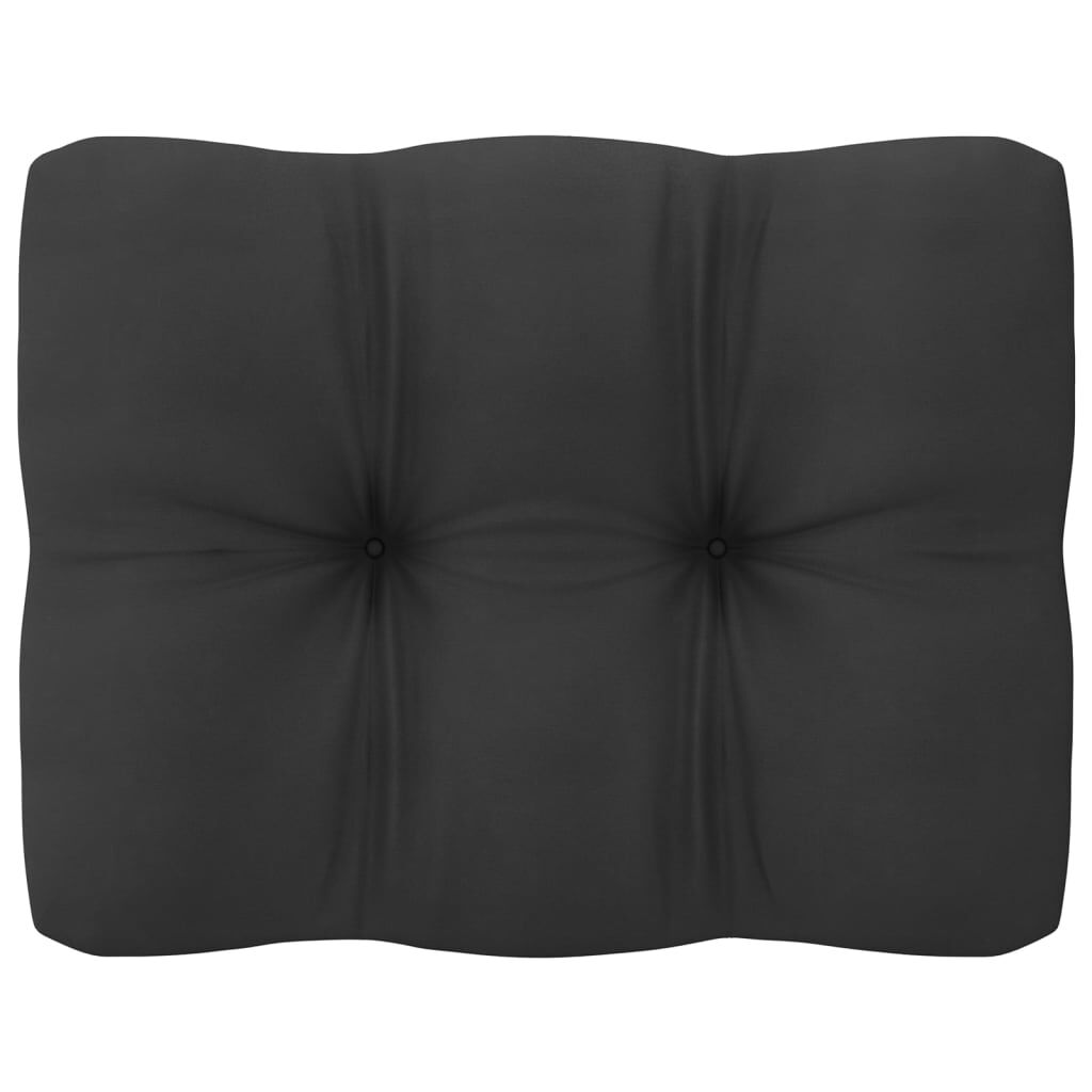 Canapele de mijloc grădină cu perne, 2 buc., lemn masiv de pin