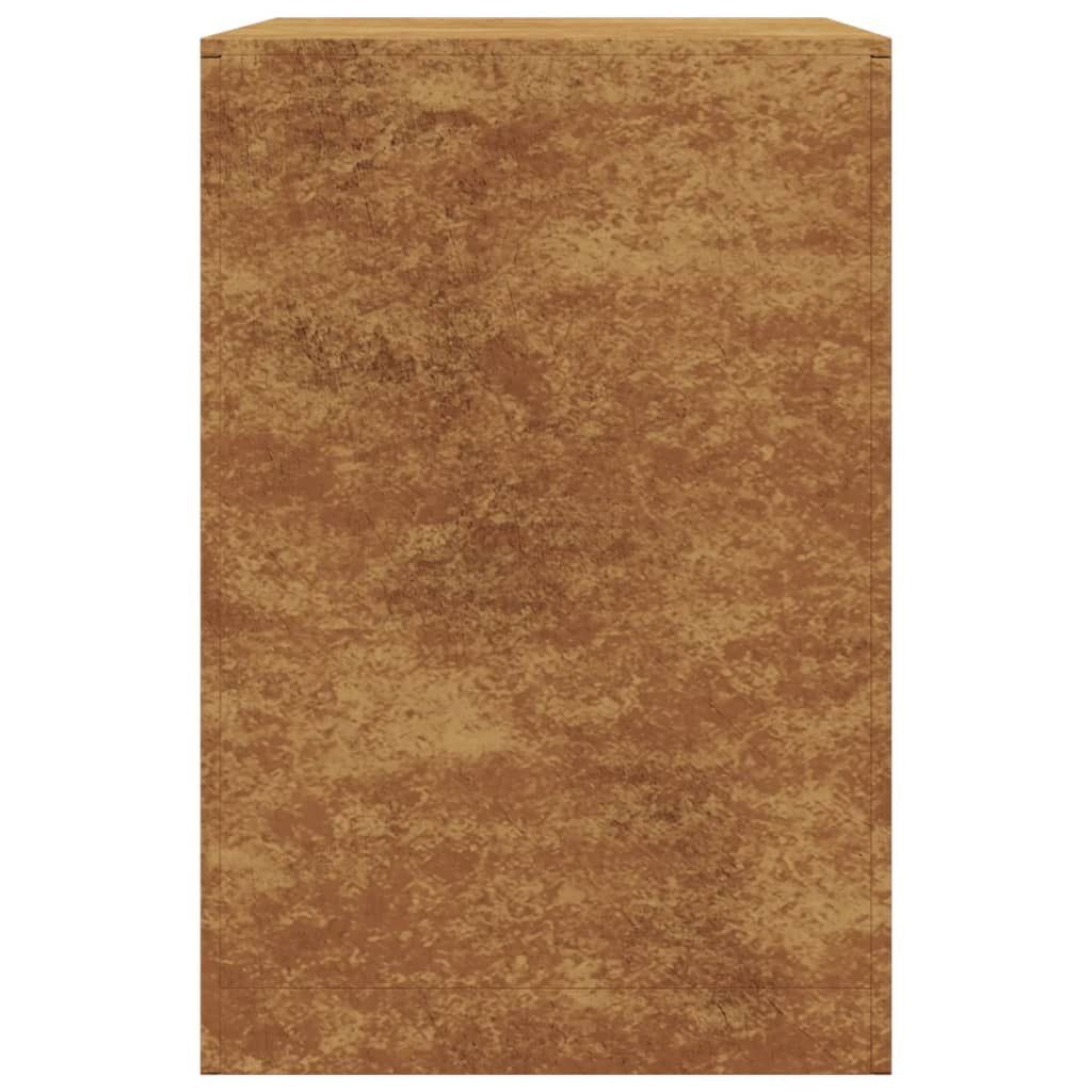 Suport pentru lemne de foc 60x40x60 cm Oțel pentru intemperii