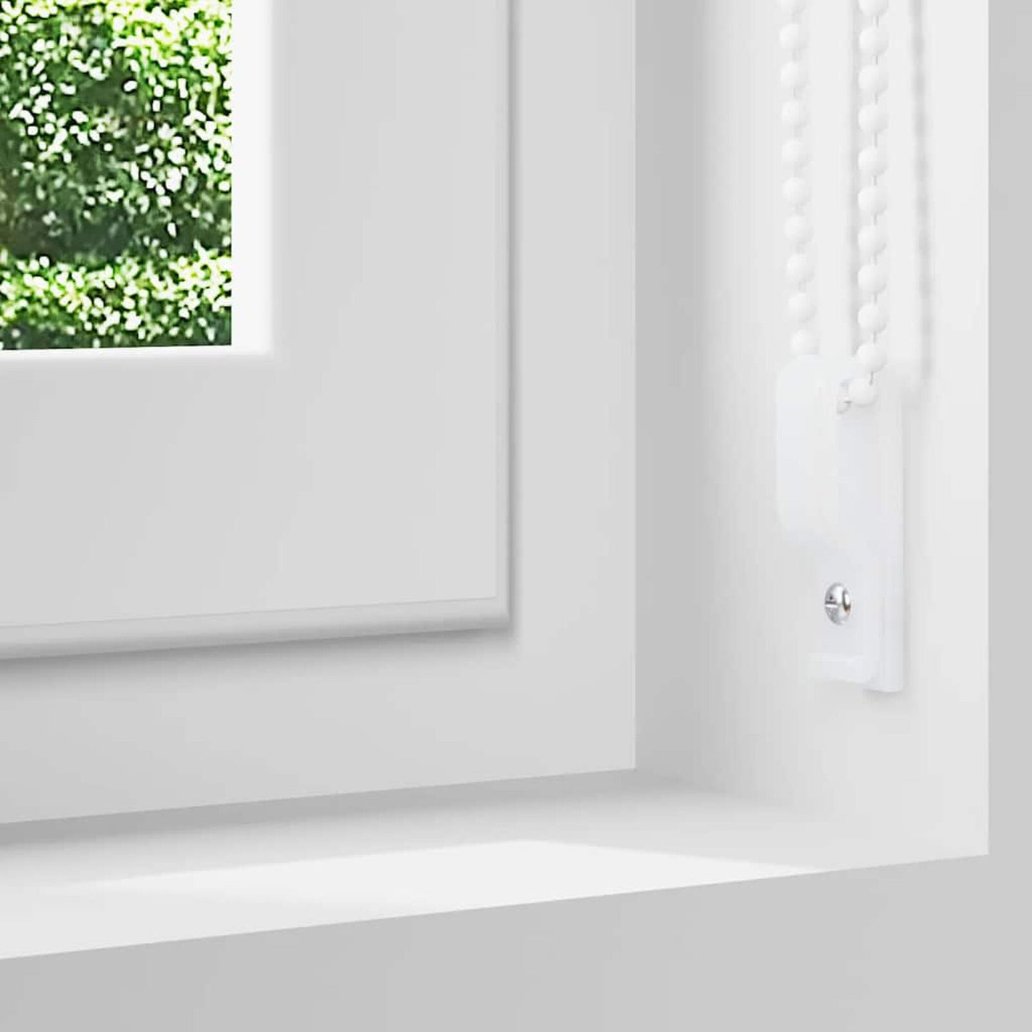 Jaluzea opacă rulabilă, 160 x 230 cm, alb