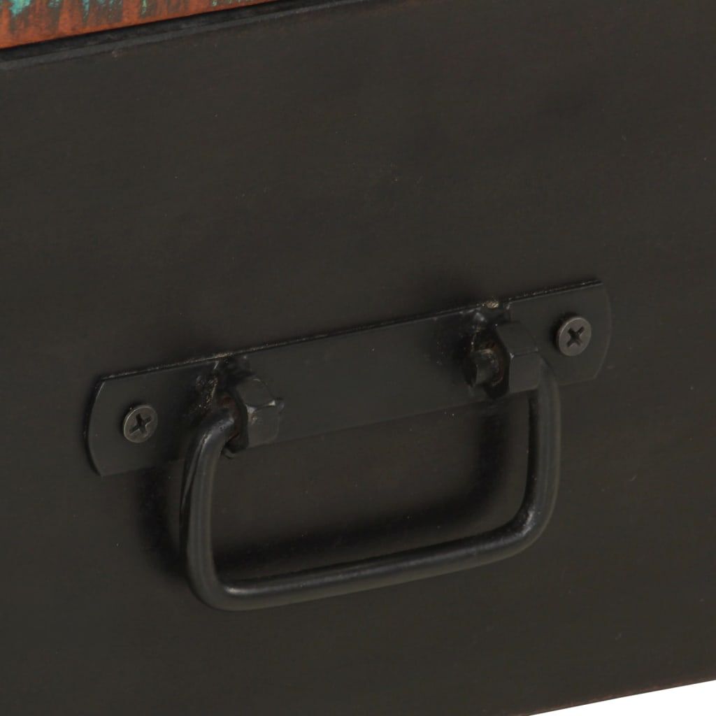 Comodă TV, 120 x 30 x 40 cm, lemn masiv reciclat