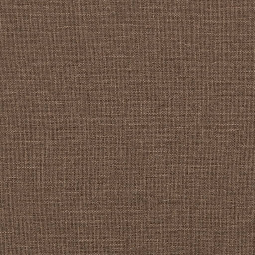 Canapea cu 3 locuri , maro, 180 cm, textil
