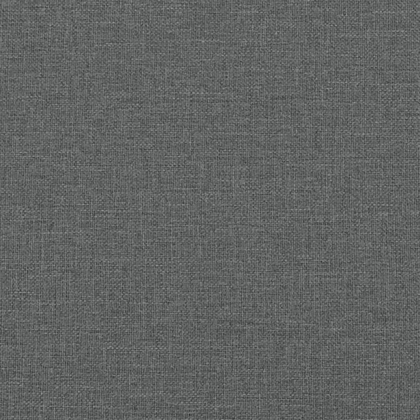 Canapea cu 2 locuri, gri închis, 140 cm, material textil