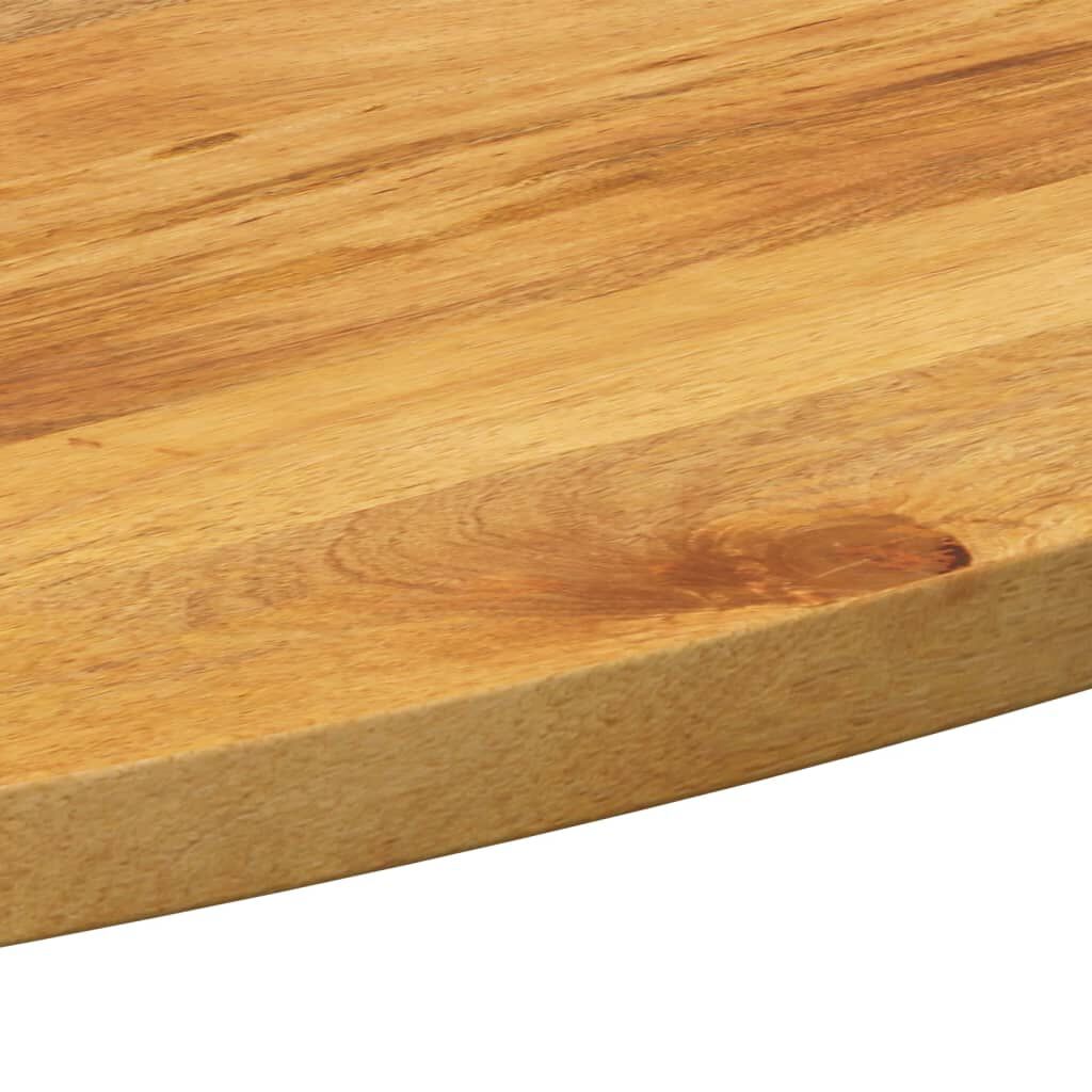 Blat de masă oval, 140x50x2,5 cm, lemn masiv de mango