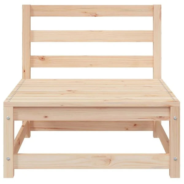 Set mobilier gradina cu perne, 3 piese, lemn masiv de pin