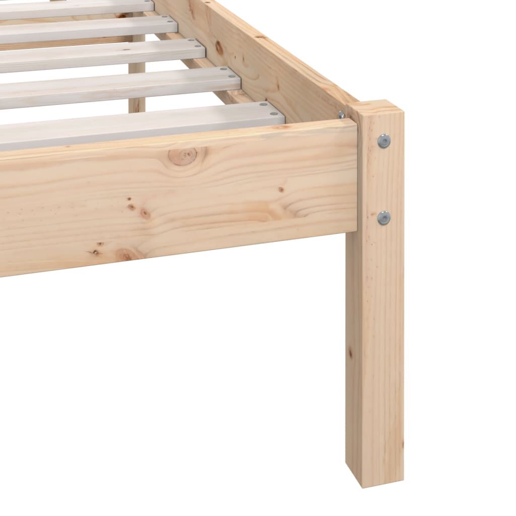 Cadru de pat Super King, 180x200 cm, lemn masiv de pin