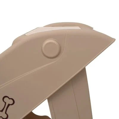 Scară pentru câini pliabilă, maro, 62 x 40 x 49,5 cm