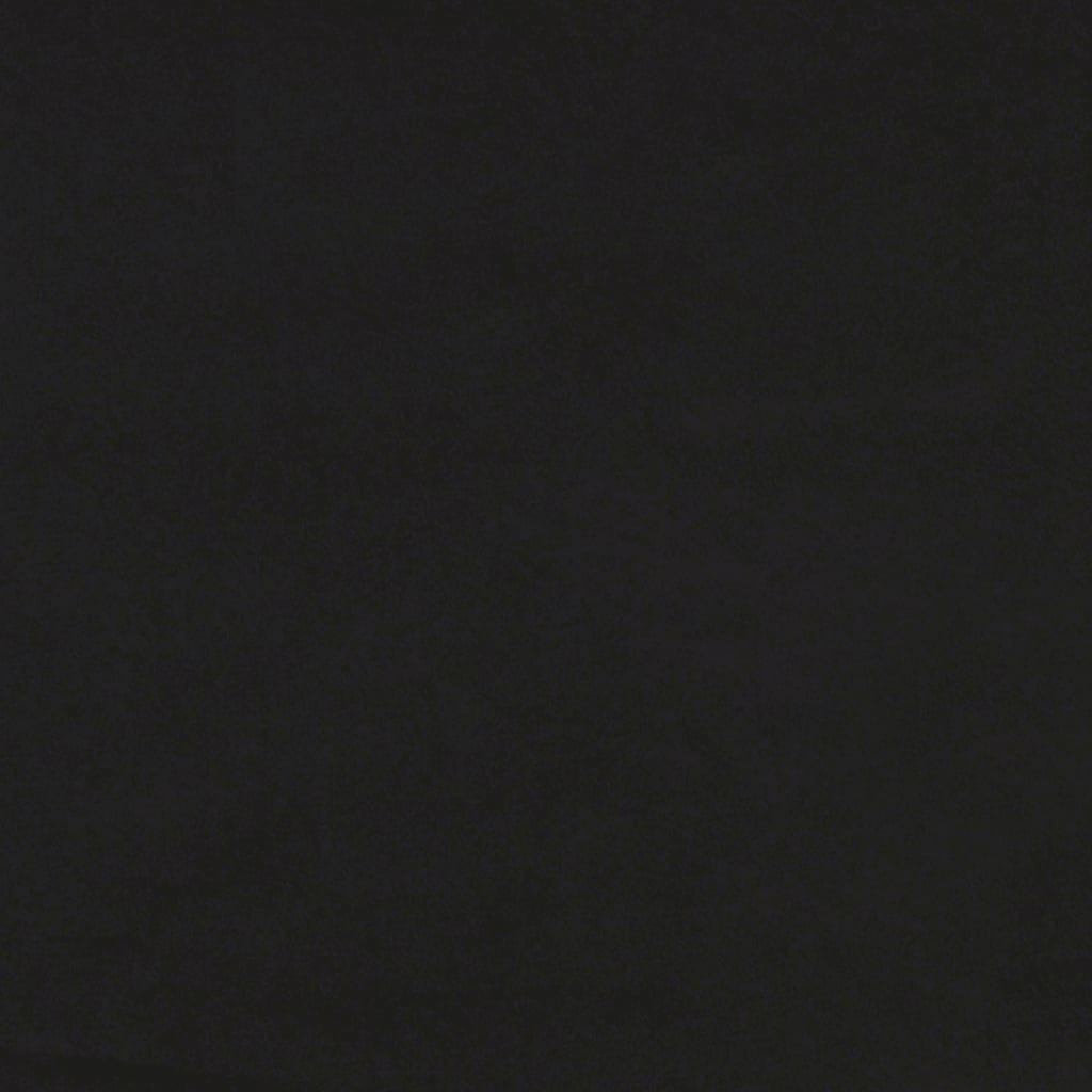 Cadru de pat fără saltea, negru, 180x200 cm, catifea