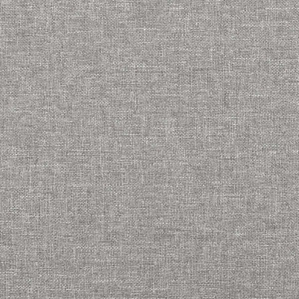 Cadru de pat fără saltea, gri deschis, 90x190 cm, textil