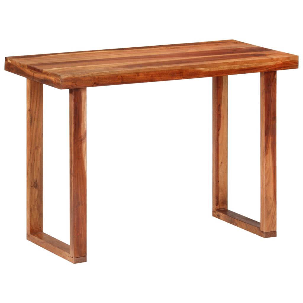 Masă de bucătărie, 110x50x76 cm, lemn masiv de acacia