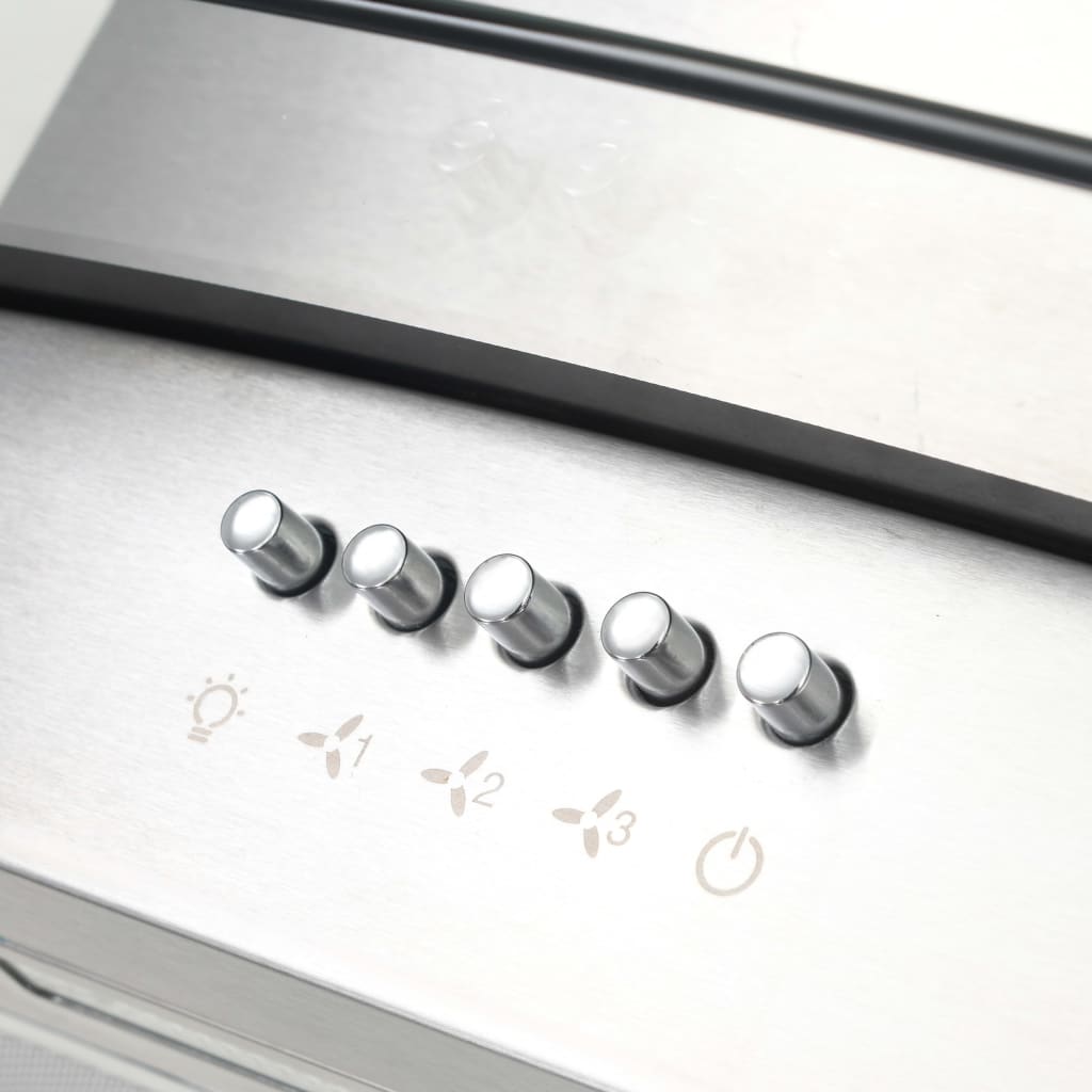 Hotă tip insulă, 90 cm, oțel inoxidabil, 756 m³/h, LED