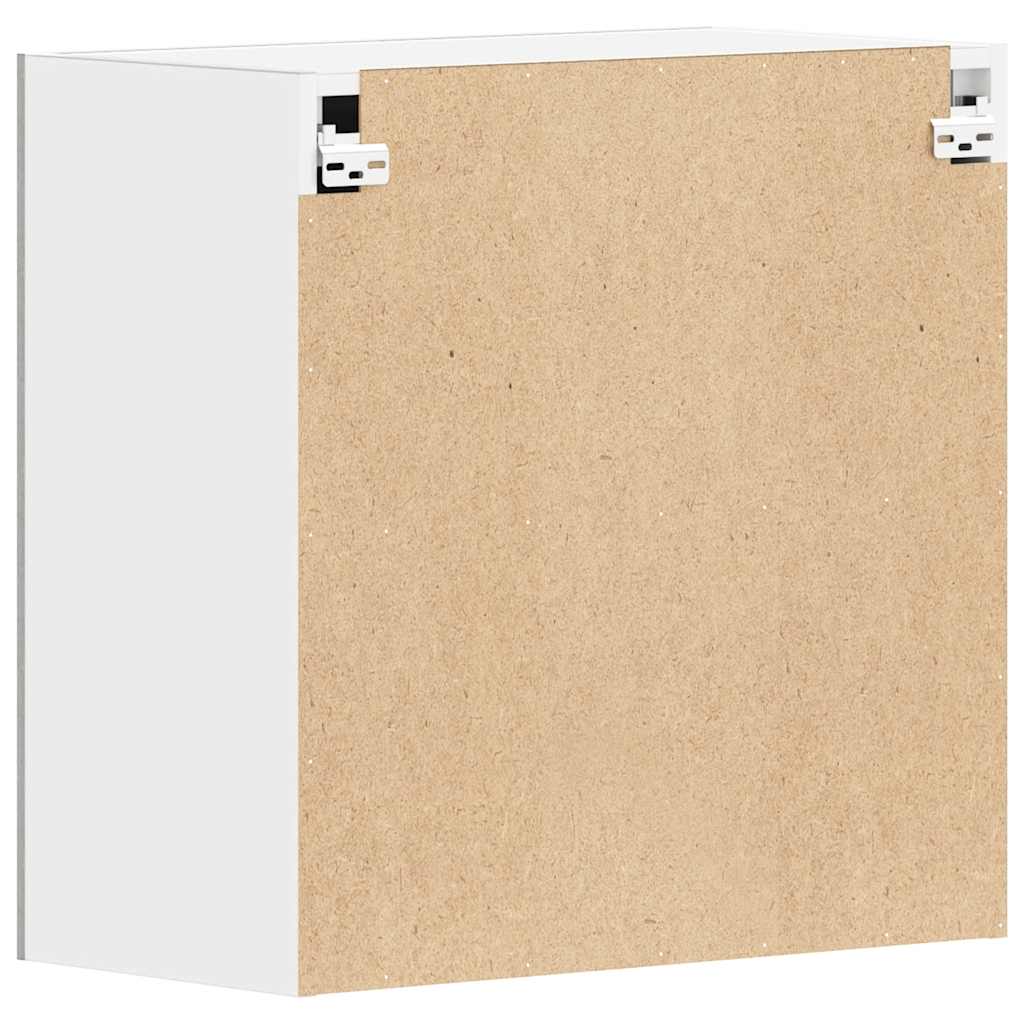 Dulap suspendat “Lyon”, gri beton, 60x31x60 cm, lemn prelucrat