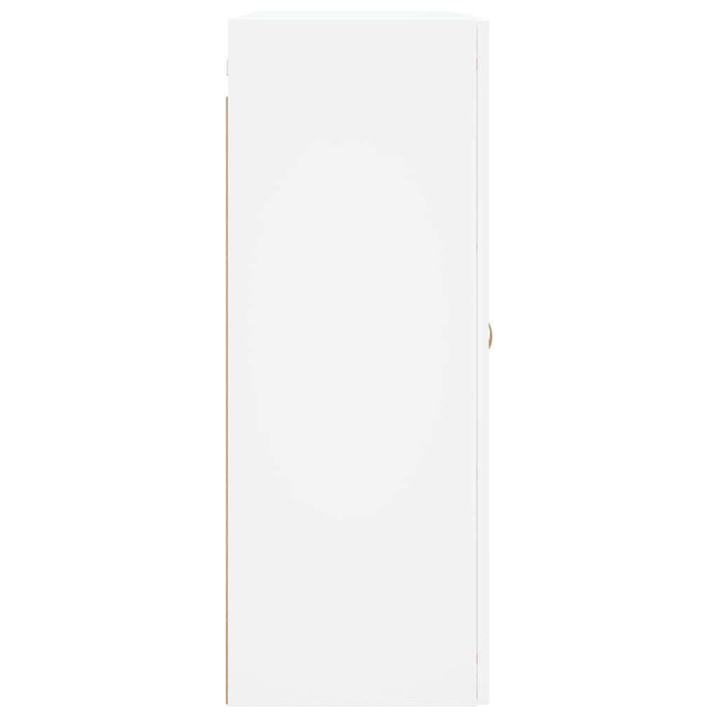 Dulap cu montaj pe perete, alb, 69,5x34x90 cm