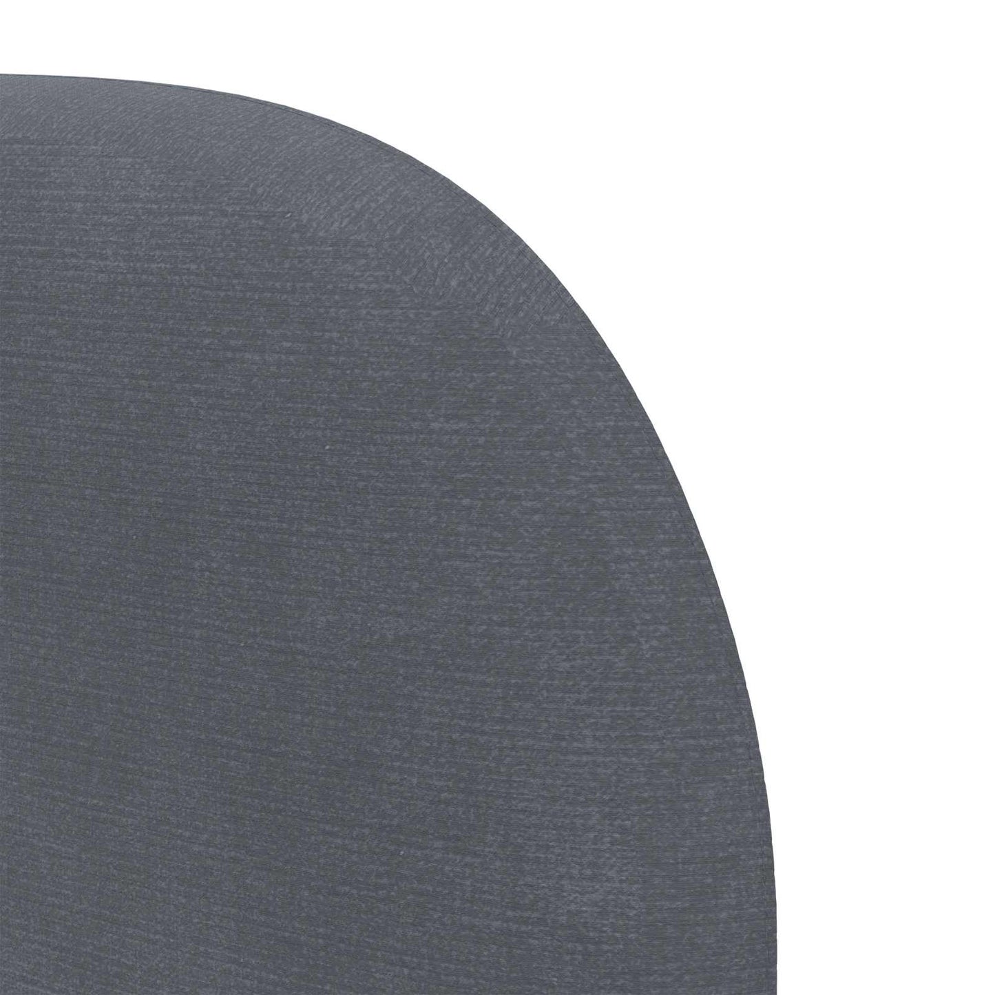 Ureche pentru Tăblie Gri Scurt 40 x 23 x 6 cm Catifea