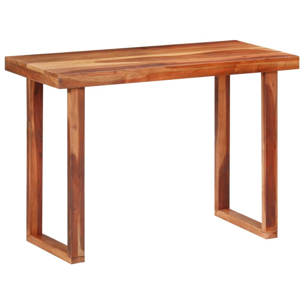 Masă de bucătărie, 110x50x76 cm, lemn masiv de acacia