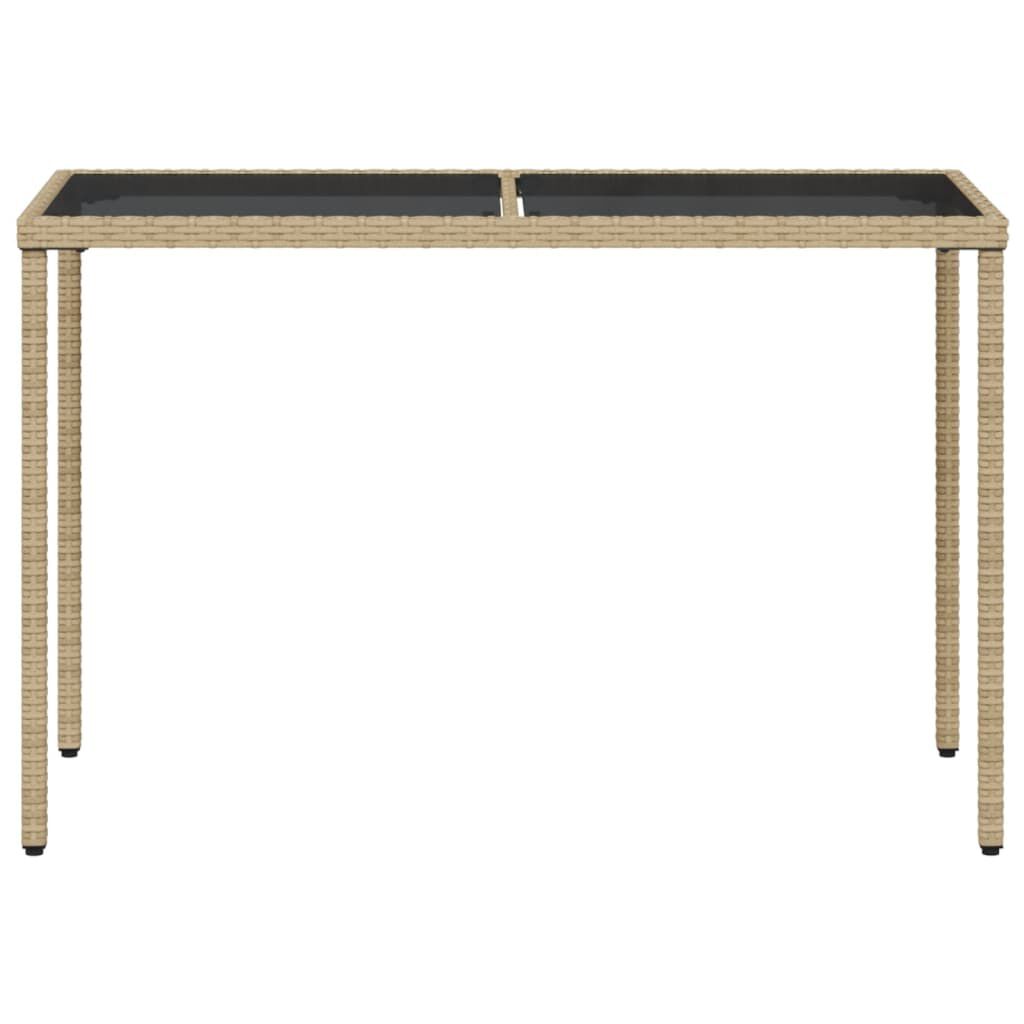 Set mobilier de grădină cu perne, 5 piese, bej, poliratan
