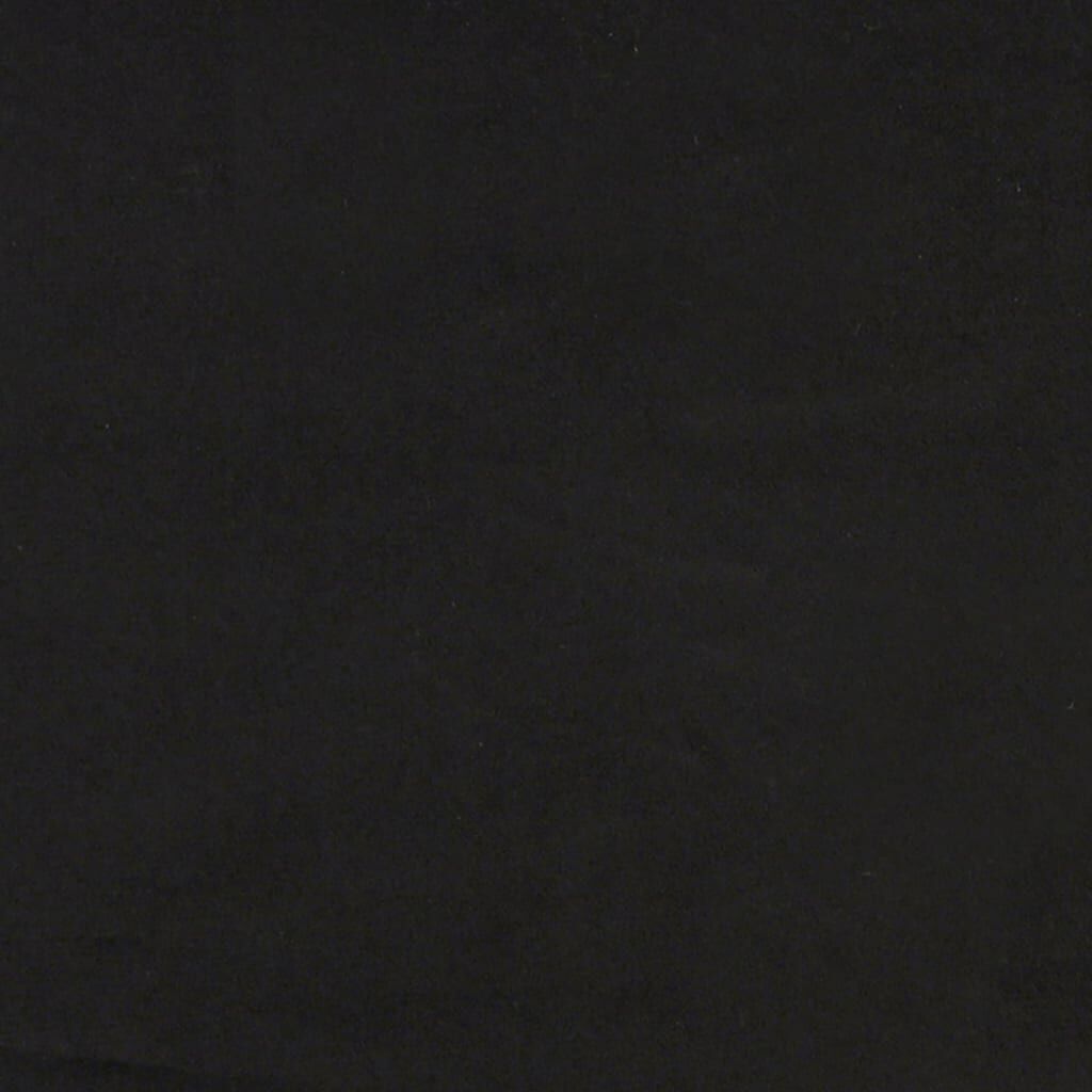 Pernă tăblie de pat, negru, 180 cm, catifea